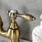Kingston Brass Bridge Bathroom Faucet with Brass Pop-Up, Antique Brass KS7993TAL - alternate 4